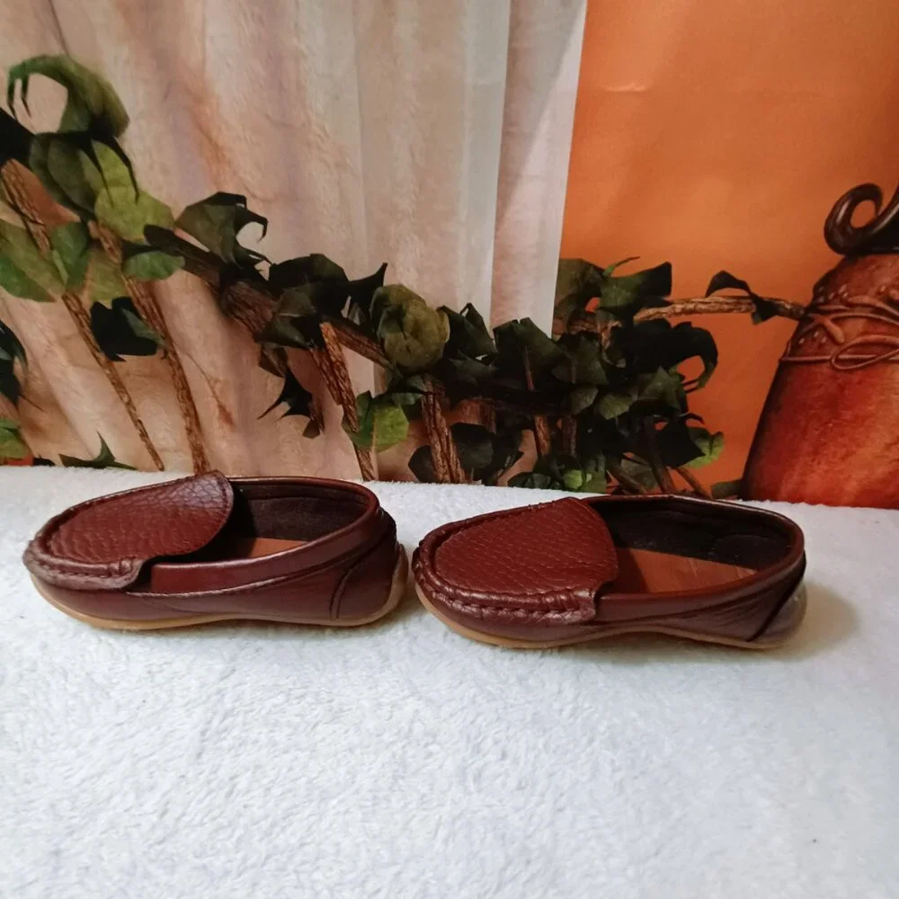 Bundle Shoes EU 27 Brown & Black Kids Loafers Moccasins